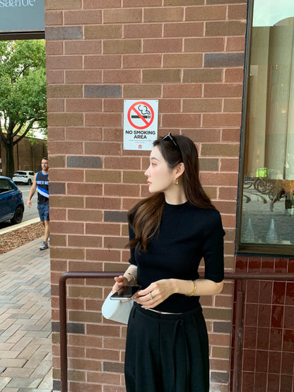 Minimalist Chic Knit Top