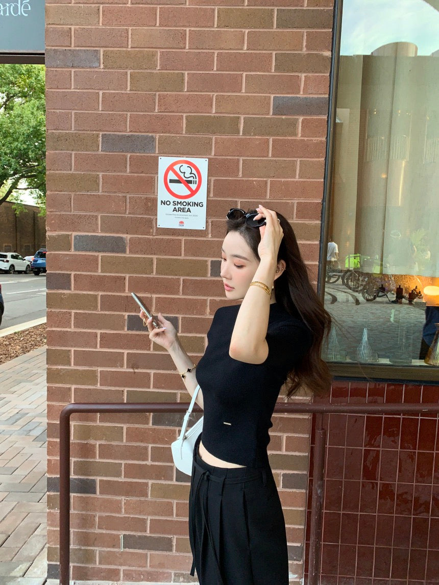 Minimalist Chic Knit Top