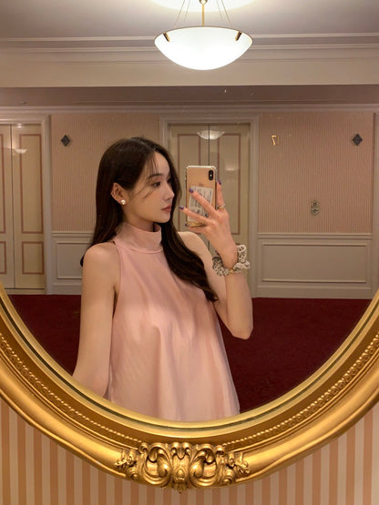 French Minimalist Tie Shirt