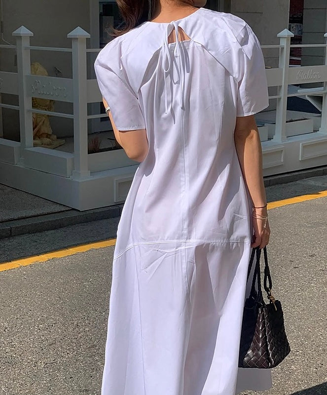 Chic Round Neck Dress