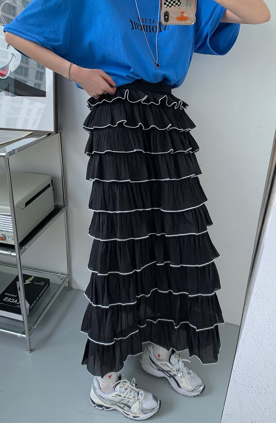 ティアードケーキスカート