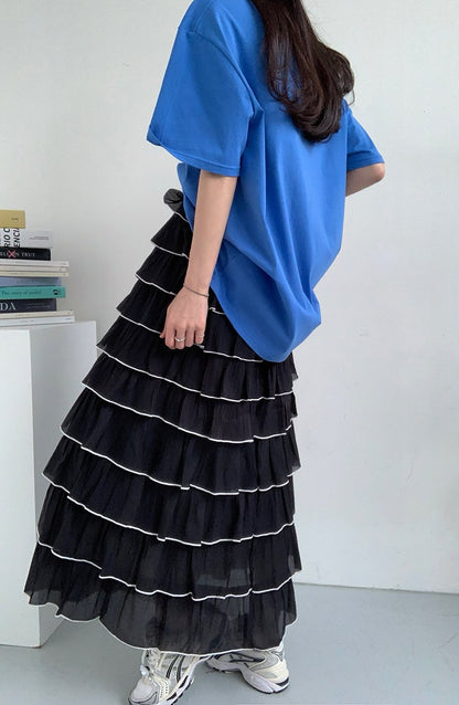 ティアードケーキスカート