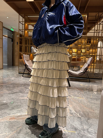 ティアードケーキスカート