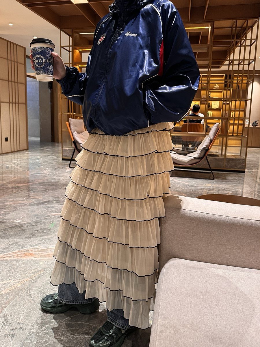 ティアードケーキスカート