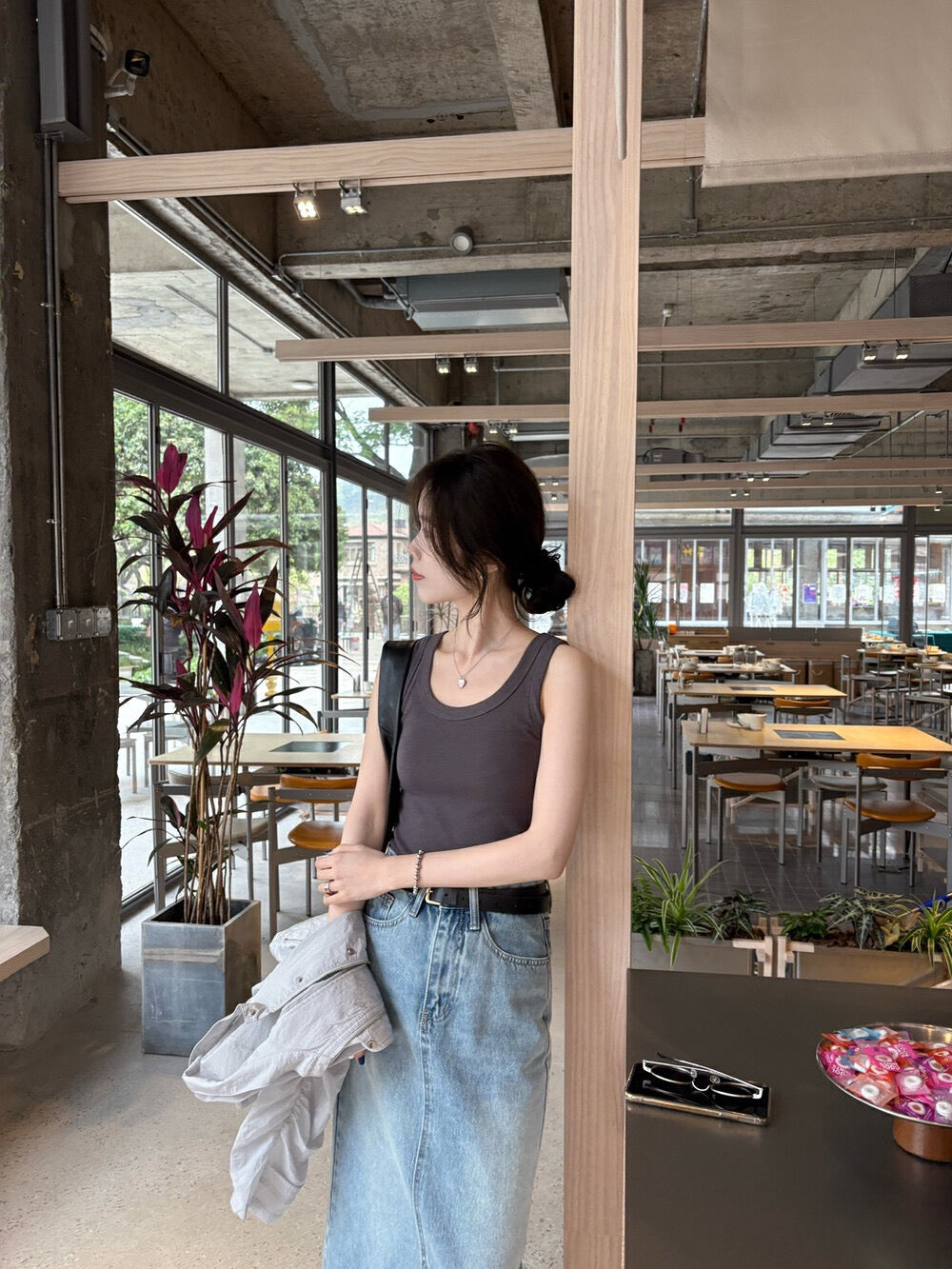 Square Neck Tank Top