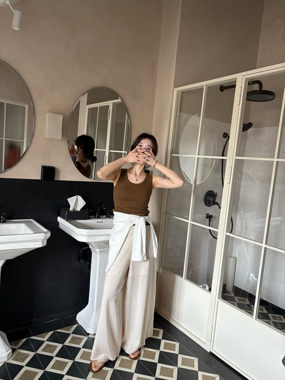 Square Neck Tank Top