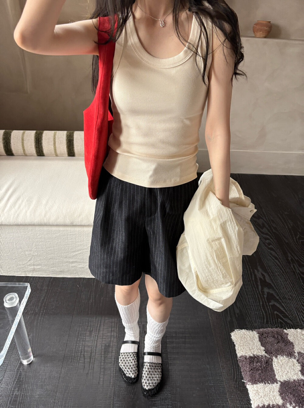 Square Neck Tank Top