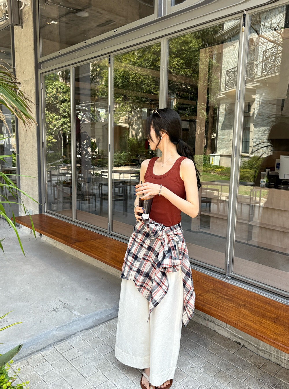 Square Neck Tank Top