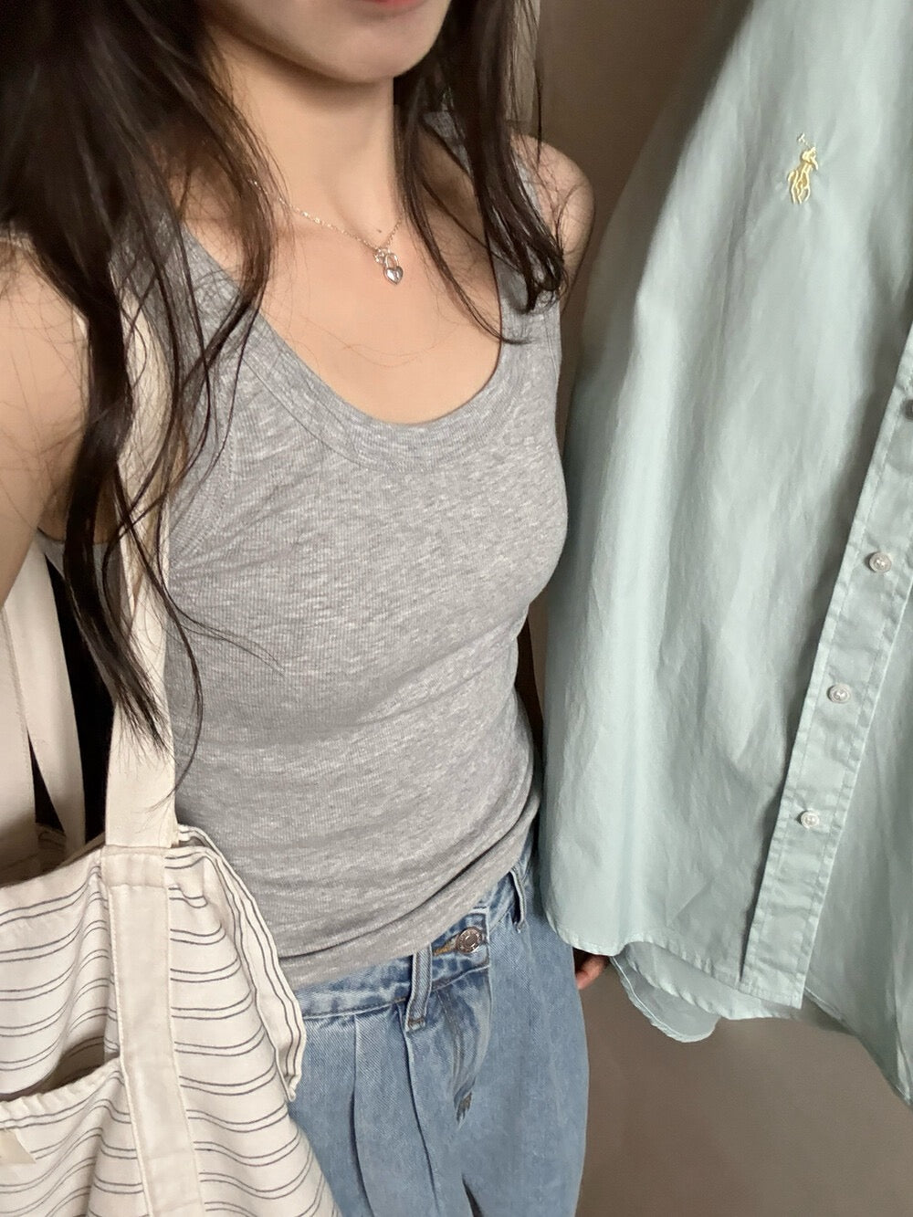 Square Neck Tank Top