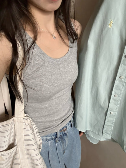 Square Neck Tank Top