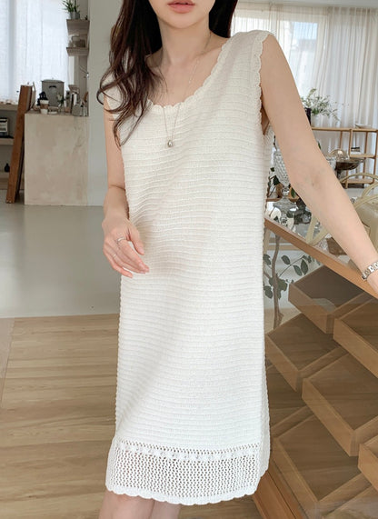 針織背心連身裙