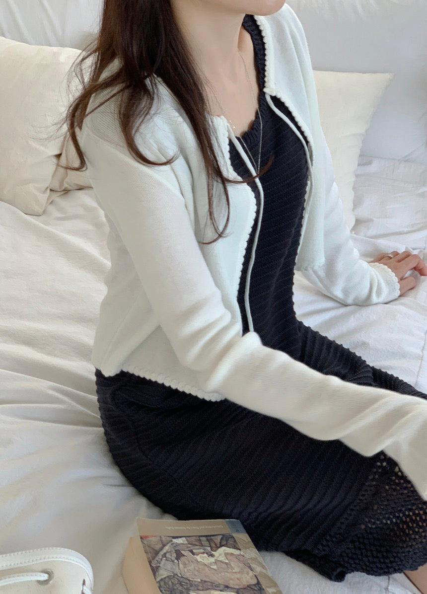 針織背心連身裙