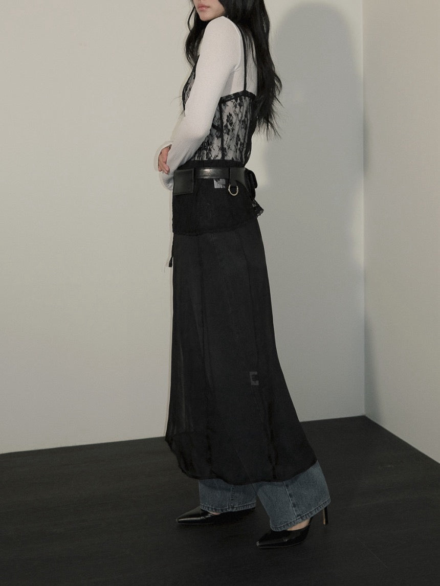 Lace V-neck Layered Camisole