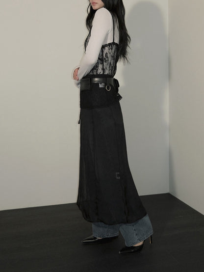 Lace V-neck Layered Camisole