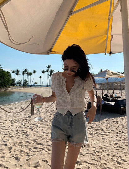 Classic Cable Knit Cardigan