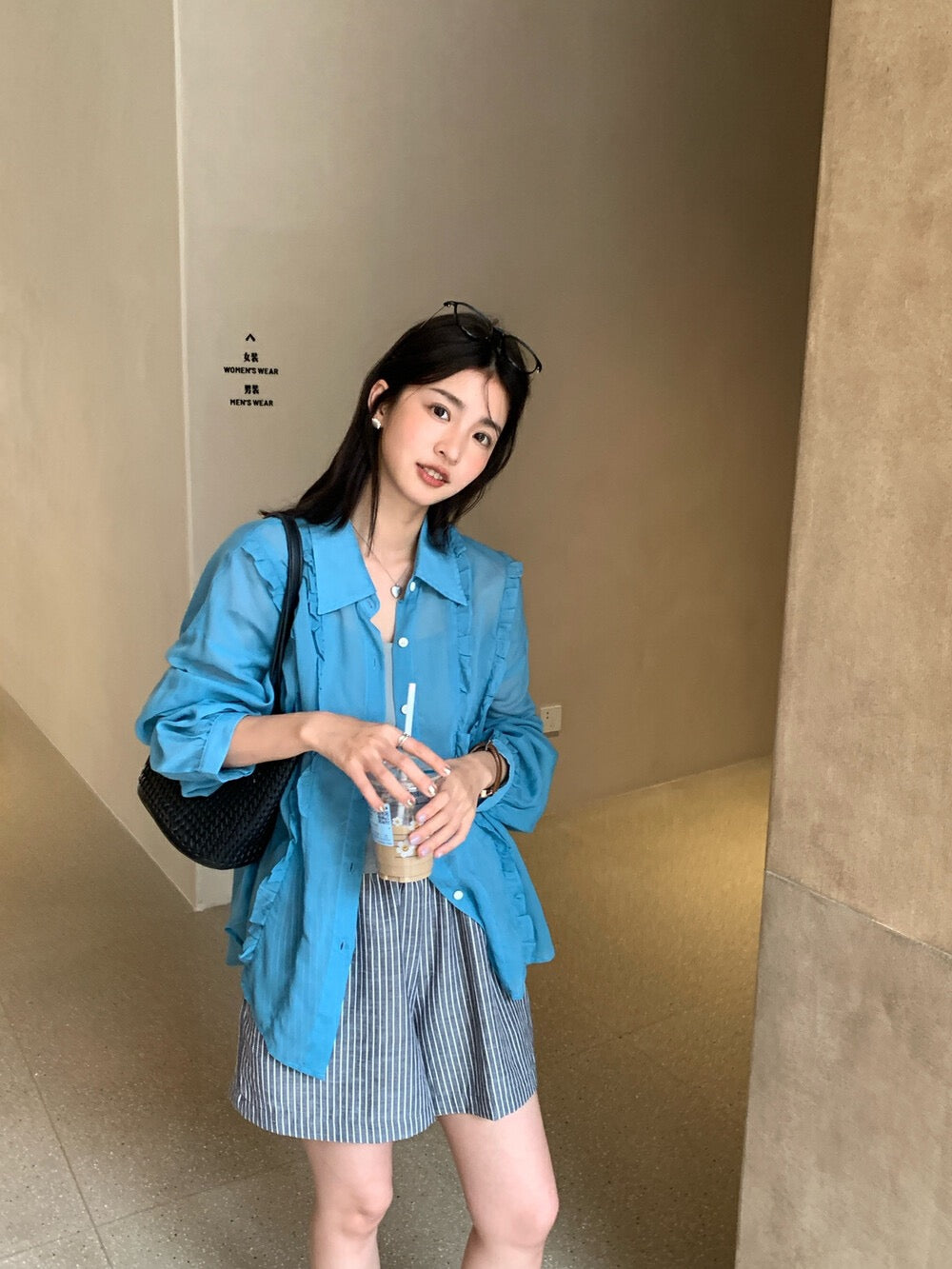 French Ruffle Blouse
