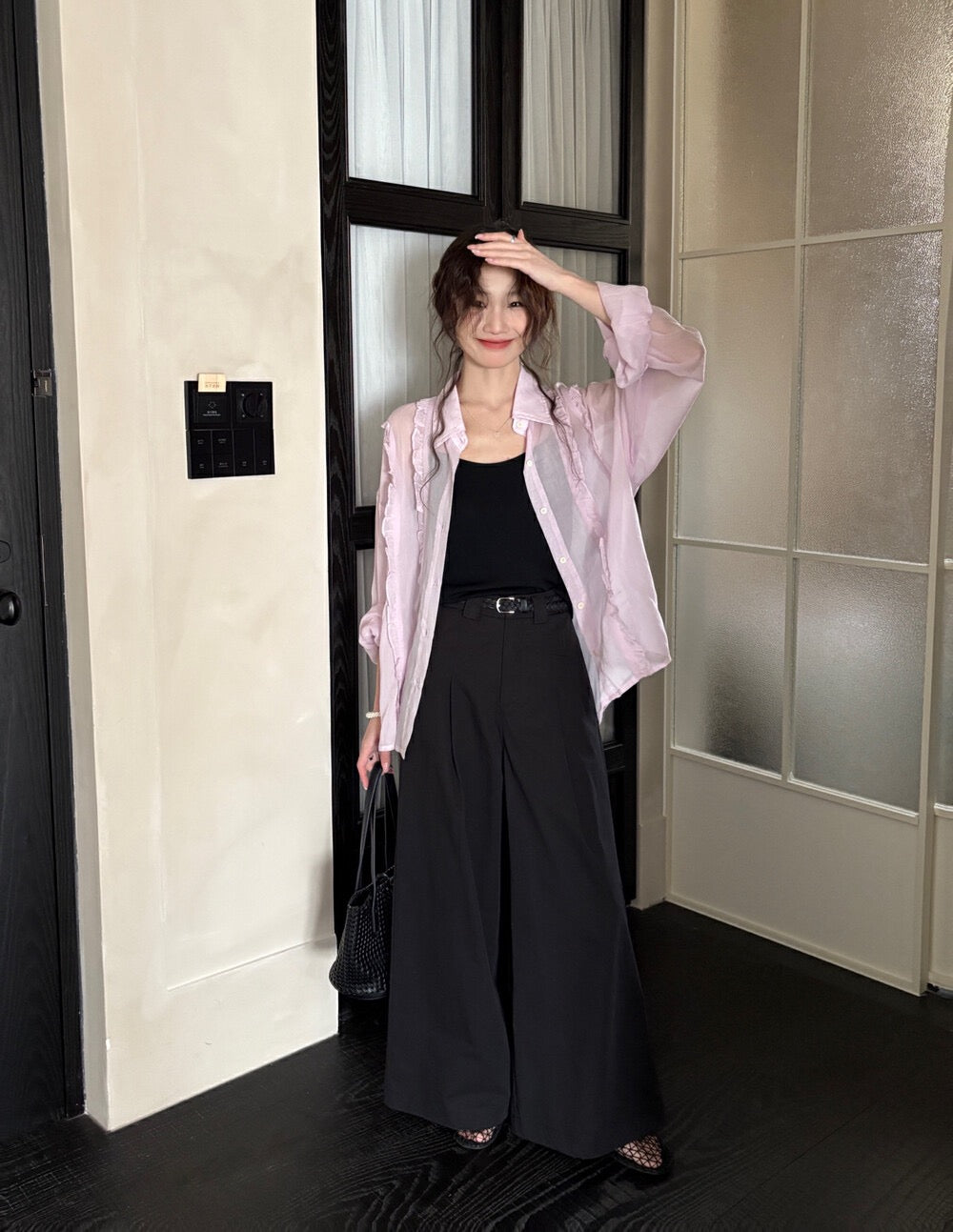 French Ruffle Blouse