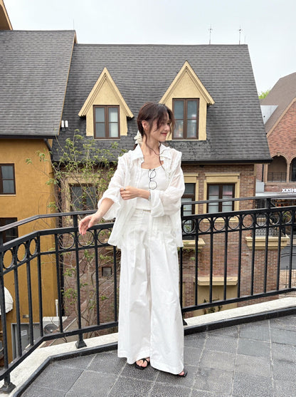 French Ruffle Blouse