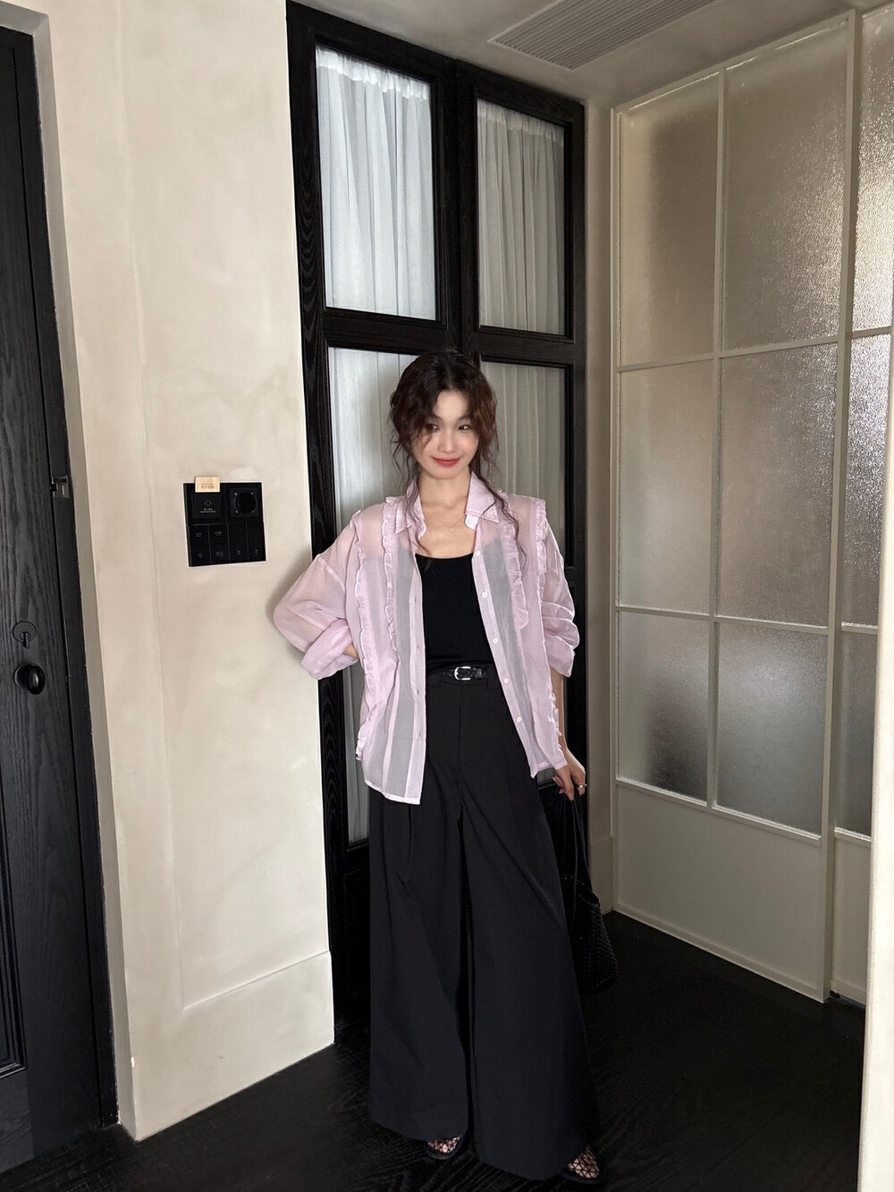 French Ruffle Blouse