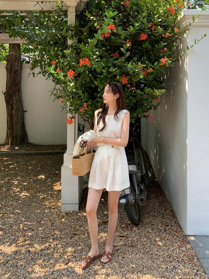 簡約無袖針織背心