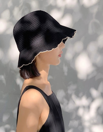 Japanese Style Knitted Bucket Hat
