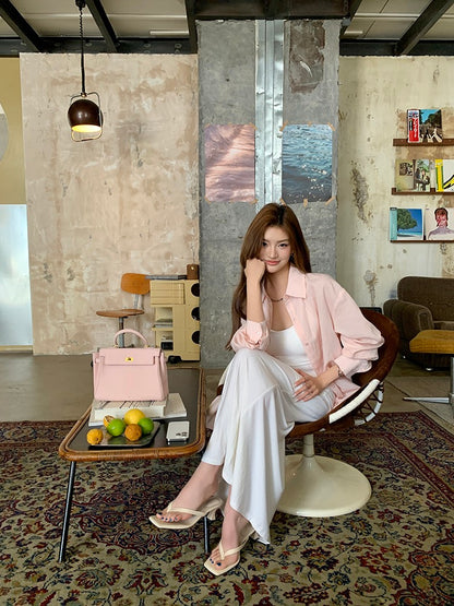 Cutout Backless Spaghetti Strap Dress