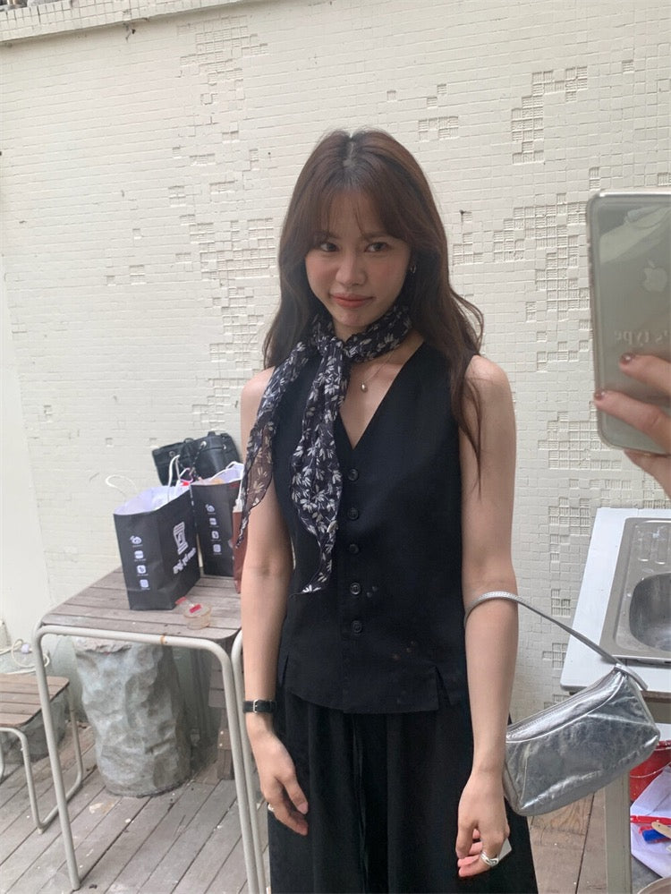 フレンチスタイルベスト＋スカートセット