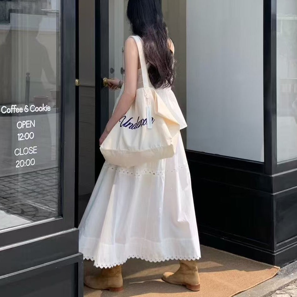 スイートキャミソール + ハイウエストスカートセット