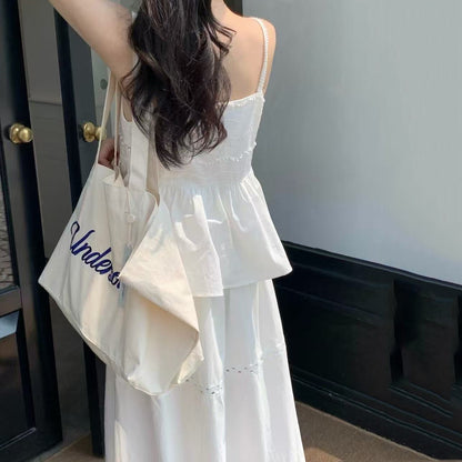 スイートキャミソール + ハイウエストスカートセット