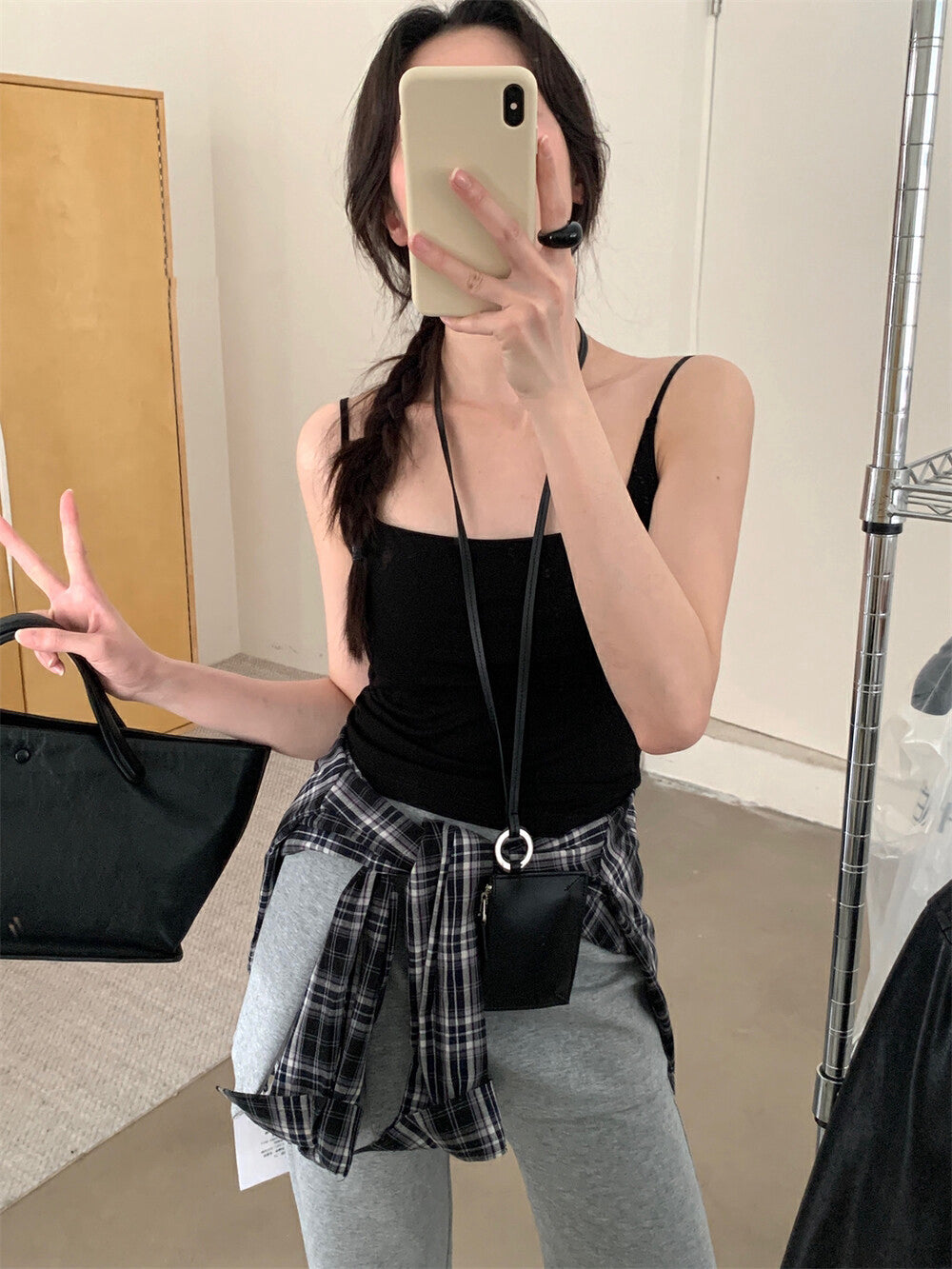 修身顯瘦連pad背心