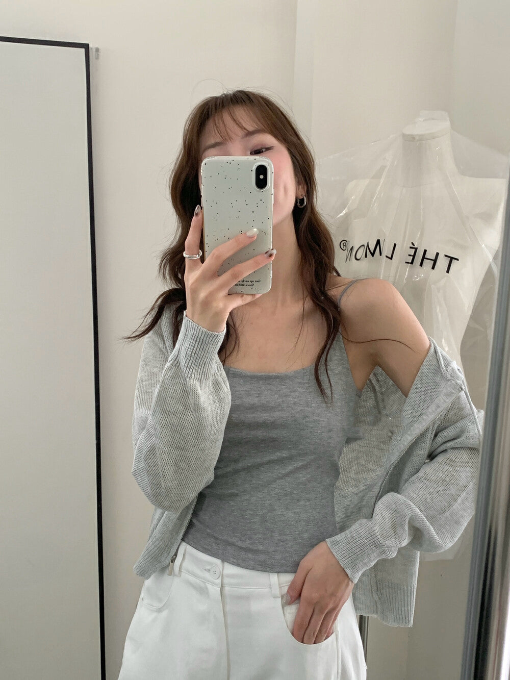 修身顯瘦連pad背心