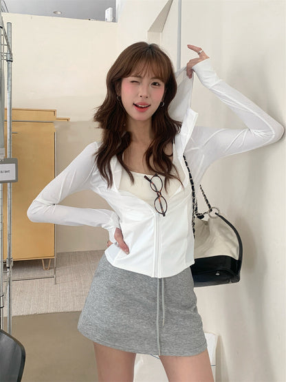 Slim-Fit Sun Protection Hoodie