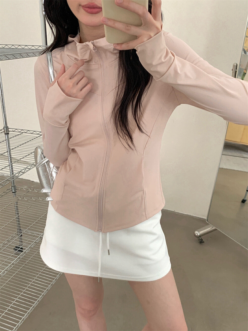 Slim-Fit Sun Protection Hoodie