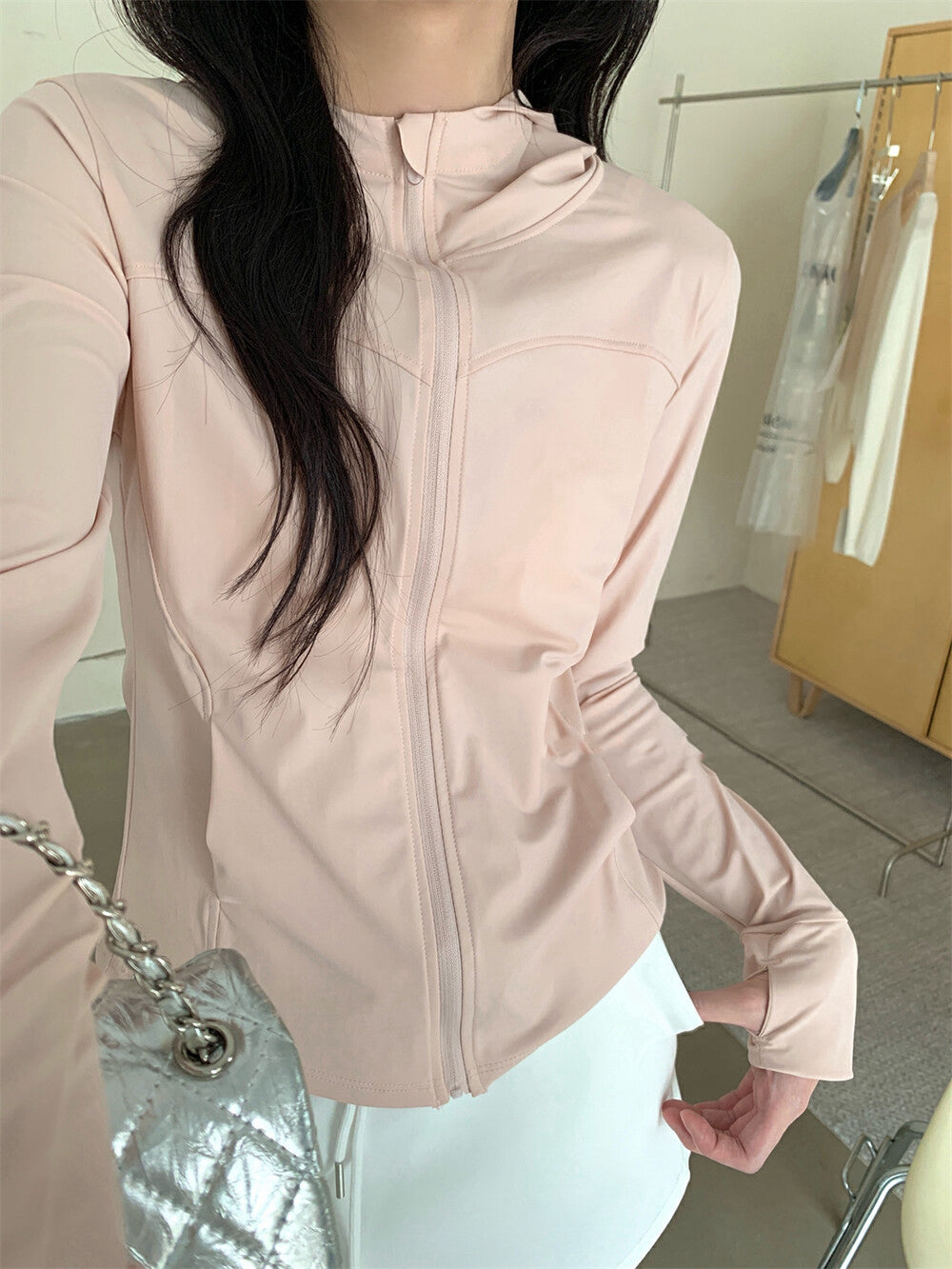 Slim-Fit Sun Protection Hoodie