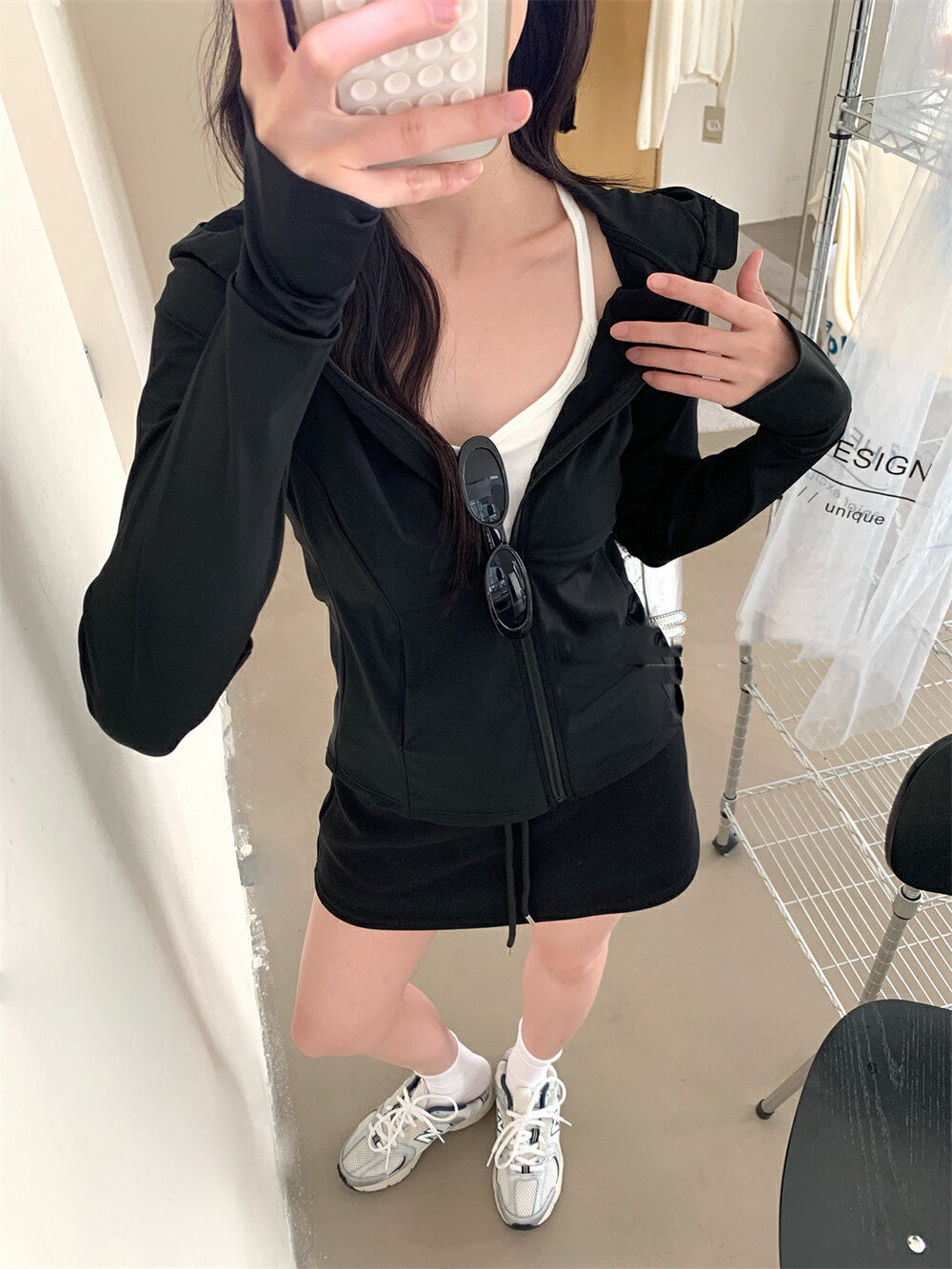 Slim-Fit Sun Protection Hoodie