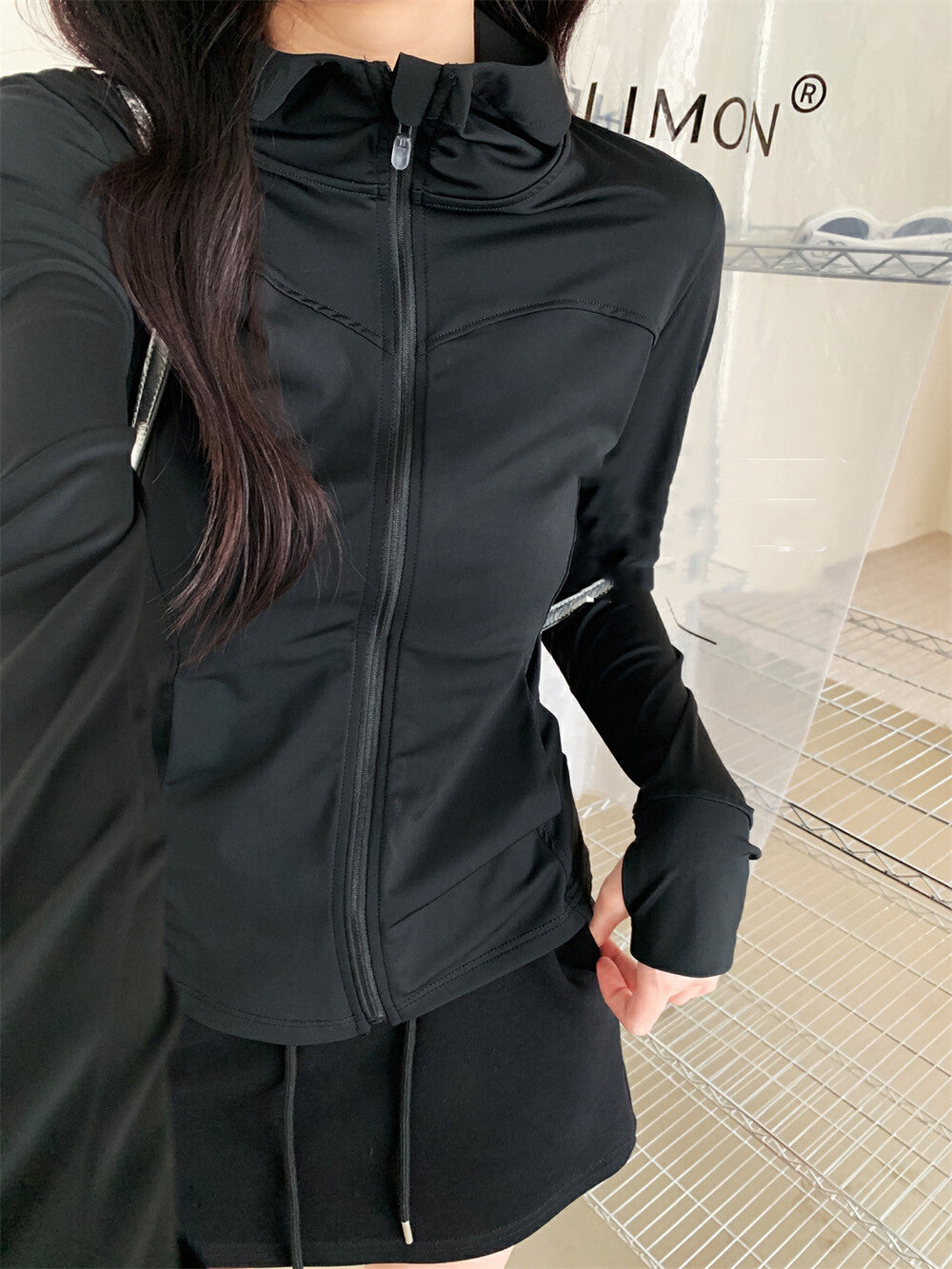 Slim-Fit Sun Protection Hoodie