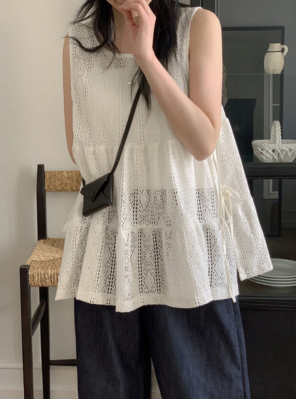 French Lace Side-Tie Corset