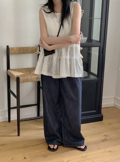 French Lace Side-Tie Corset