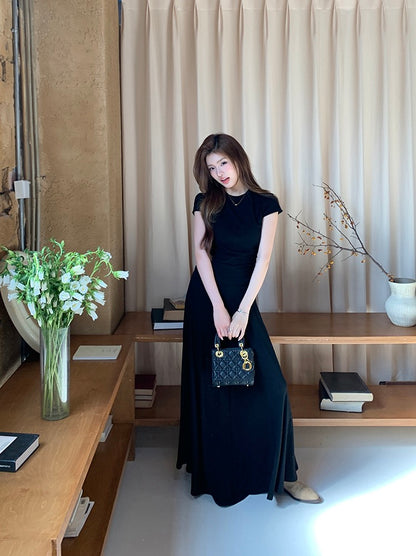 Backless Waist Top + Skirt Set