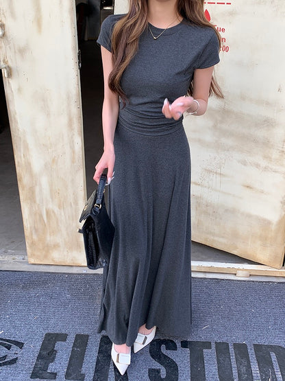 Backless Waist Top + Skirt Set