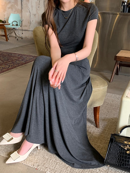 Backless Waist Top + Skirt Set