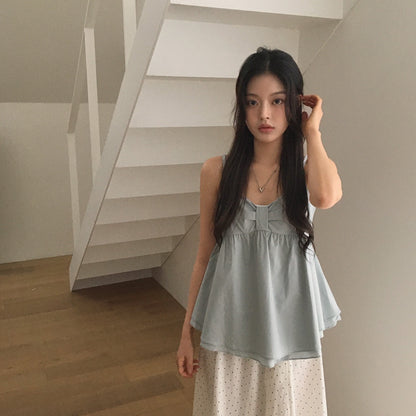 Double-layered Skirt Straps + Hairband