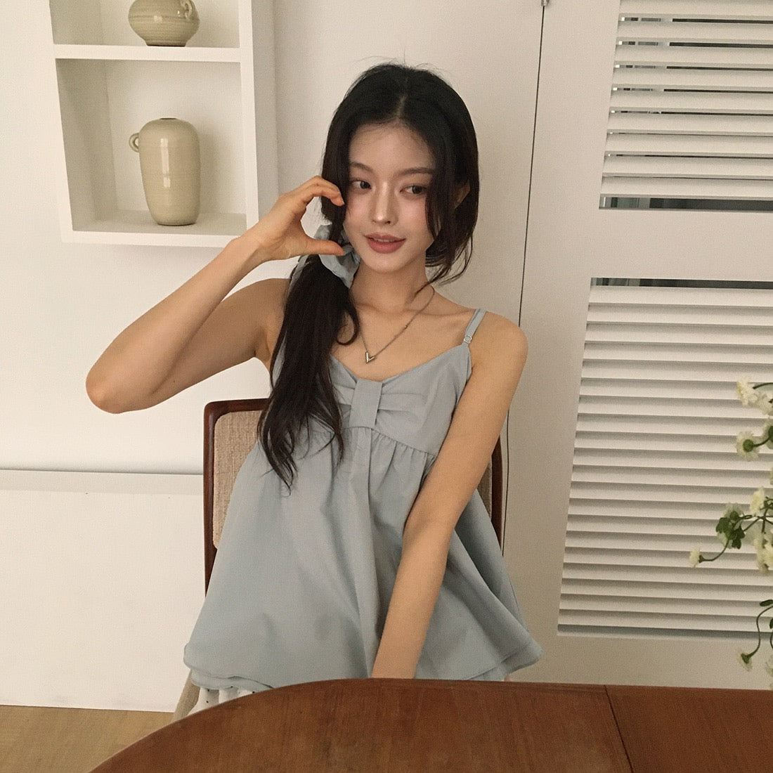 Double-layered Skirt Straps + Hairband