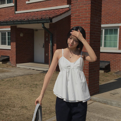 Double-layered Skirt Straps + Hairband