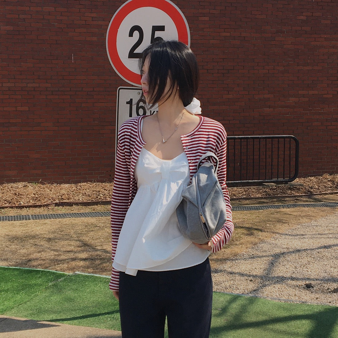 Double-layered Skirt Straps + Hairband