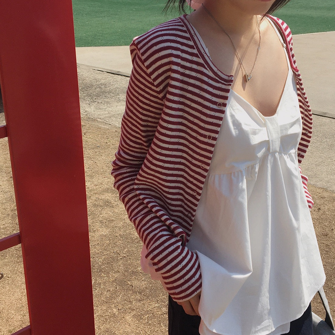 Double-layered Skirt Straps + Hairband