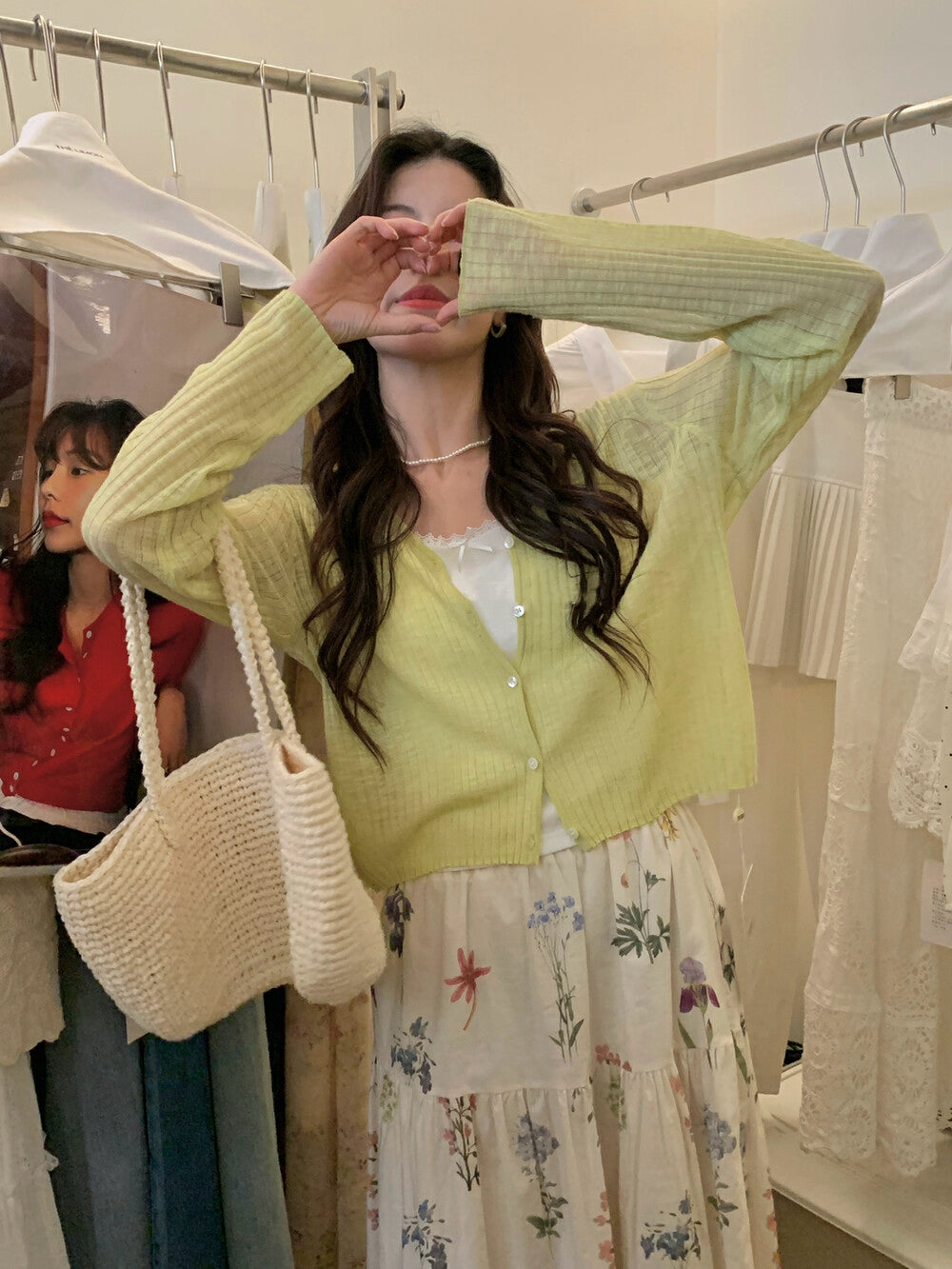 Loose Sun-Protective Knit Cardigan