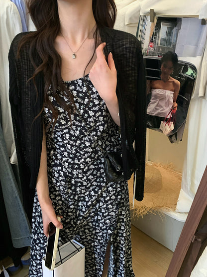 Loose Sun-Protective Knit Cardigan