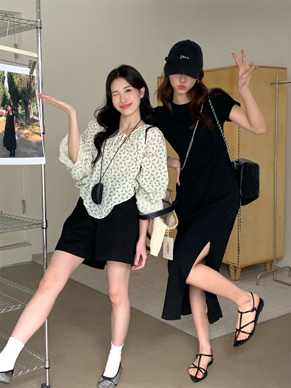 Knot Design Slim Fit Slit Dress