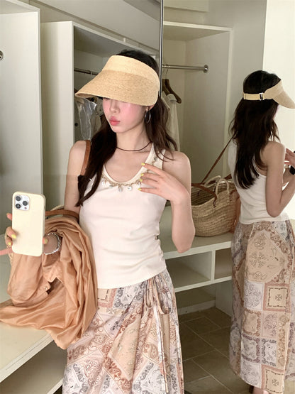 Exquisite Shell Beaded Vest